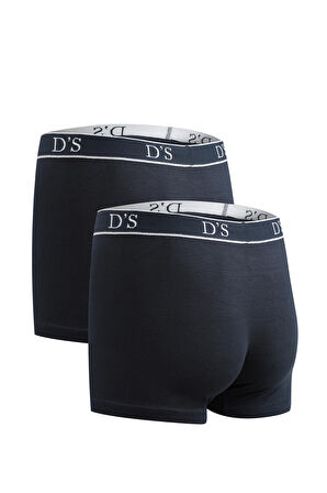 Ds Damat Lacivert 2'Li Atlet Boxer Takim 2HCBNORTATBOX