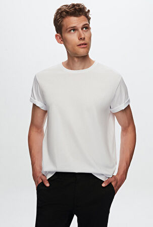 Ds Damat Siyah/Beyaz 5'Li Oversize %100 Pamuk T-Shirt
