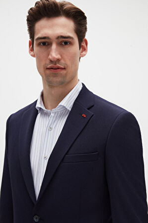 Twn Slim Fit Lacivert Fitilli Takim Elbise