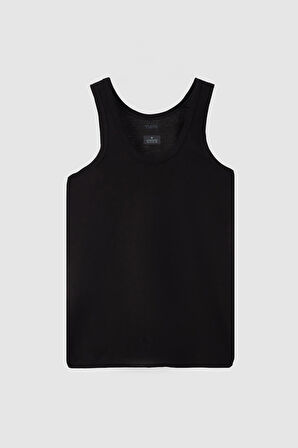 Ds Damat Siyah %100 Pamuk 2'Li Atlet Boxer Takim