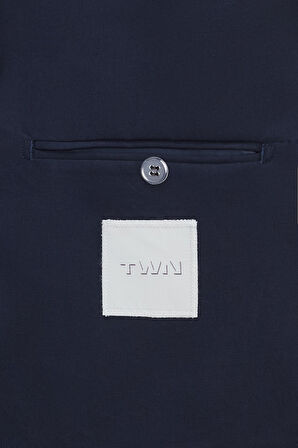 Twn Relaxed Lacivert Takim Elbise