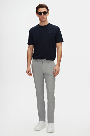 Twn Slim Fit Lacivert Baskılı T-Shirt