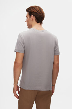 Ds Damat Relaxed Fit Gri %100 Pamuk T-Shirt