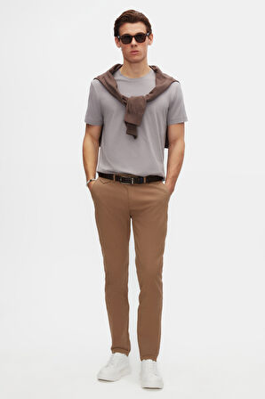 Ds Damat Relaxed Fit Gri %100 Pamuk T-Shirt