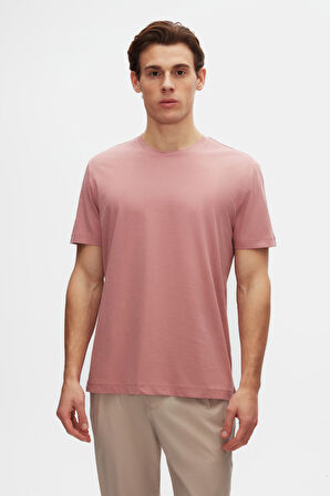 Ds Damat Relaxed Fit Pembe %100 Pamuk T-Shirt