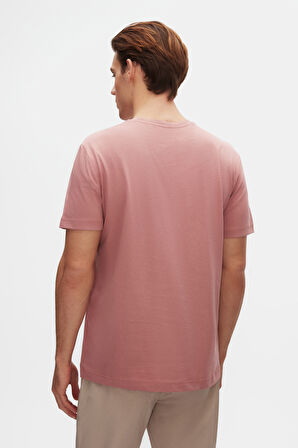 Ds Damat Relaxed Fit Pembe %100 Pamuk T-Shirt