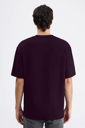 Ds Damat Comfort Mürdüm Bisiklet Yaka T-Shirt