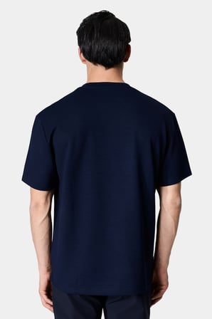 Ds Damat Comfort Lacivert Bisiklet Yaka T-Shirt