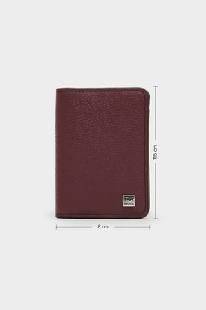 Ds Damat Bordo %100 Hakiki Deri Kartlık Cüzdan