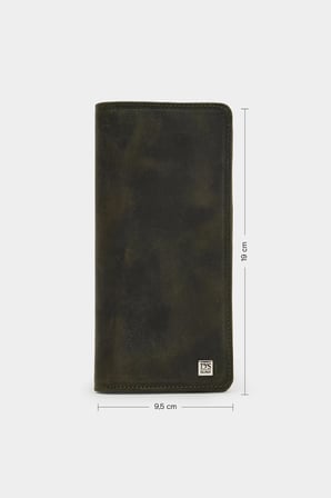 Ds Damat Haki %100 Hakiki Deri Telefon Bölmeli Uzun Cüzdan