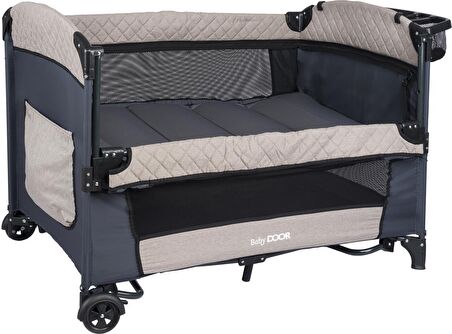 BabyDOOR Mia Comfort Anne Yanı Park Yatak Oyun Parkı 70x110 cm