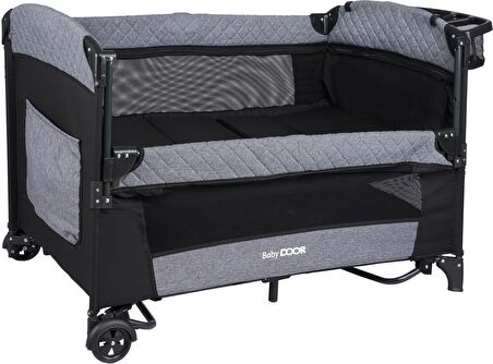 BabyDOOR Mia Comfort Anne Yanı Park Yatak Oyun Parkı 70x110 cm