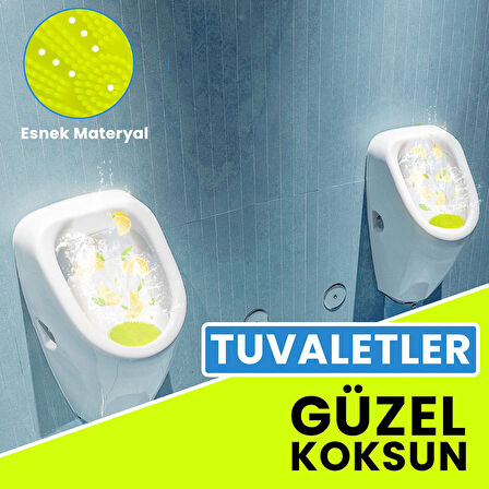 Mulpex Limon Kokulu Pisuvar Süzgeci - Pisuvar, Küvet ve Lavabolar İçin 15x15 cm