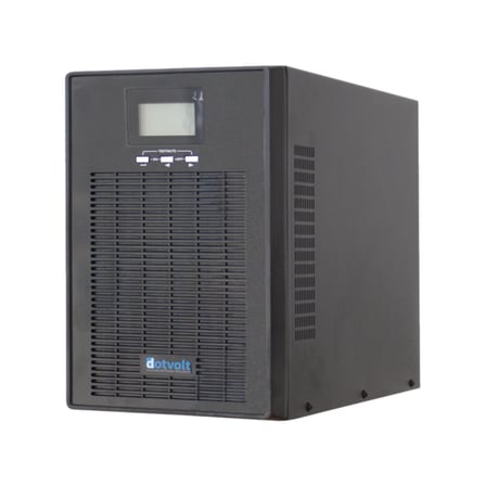 DOTVOLT 2KVA MN2KVA PLUS ONLINE 1/1F LCD EKRAN TOWER UPS 4x 12V 9 Ampe