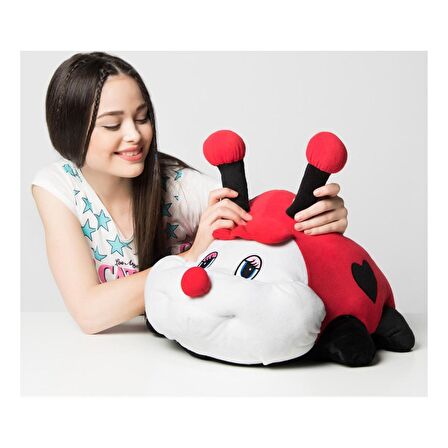 30 cm Yumuşak Sevimli Uğur Böceği Peluş Uğurböceği