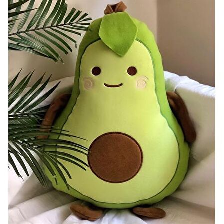 Avakado Peluş Yastık 45cm Peluş