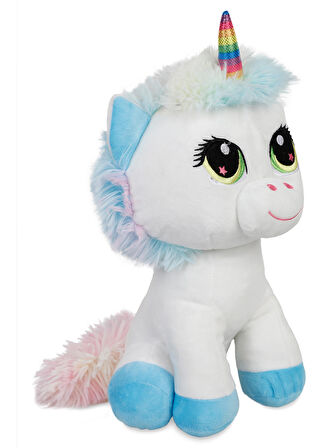 Halley Oyuncak Peluş Unicorn 35 cm Ekru