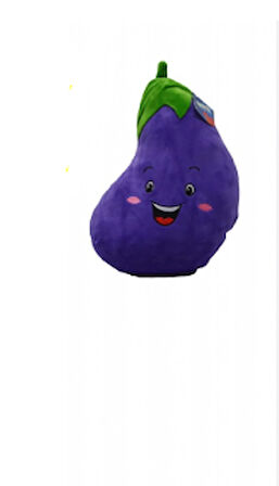 Biber, Mısır, Havuç, Patlıcan Pelüş 50 cm. Büyük Boy