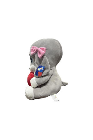 Kalpli Üzgün Köpek Peluş 40 cm 62399