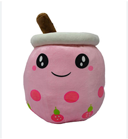 62420 PELUŞ 25CM GÜLENYÜZ PİPETLİ BARDAK -HLY