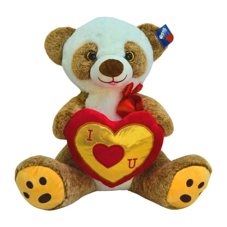 Kalp Tutan Peluş Panda Oyuncak (50 Cm)