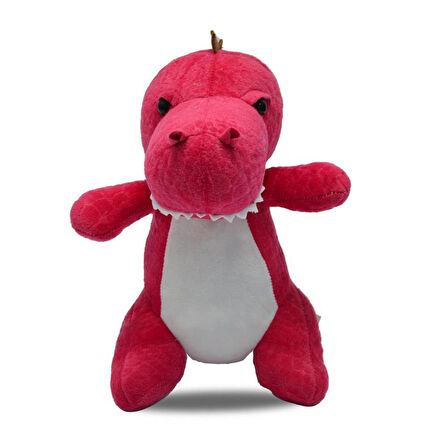 Sevimli Peluş Dinozor 30 Cm. - Pembe