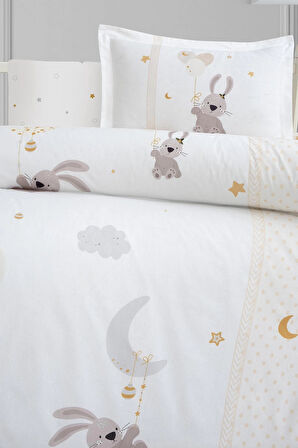 Kanz Ranforce Bebek Nevresim Takımı Knz-001 Bunny Dream