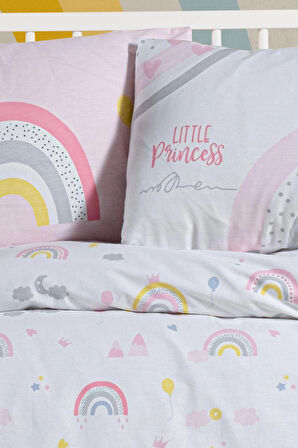Kanz Ranforce Bebek Nevresim Takımı Knz-001 Rainbow