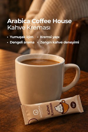 Kahve Kreması Stick 5 gr x 100 Adet | Kahvenize Yumuşak ve Dengeli Bir Dokunuş