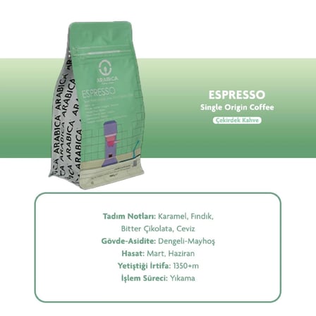 Espresso Kahve 1 kg Öğütülmüş Kahve Taze Kavrulmuş