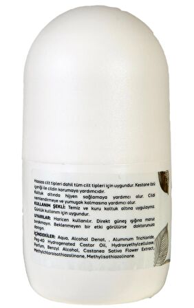 SİMAV Erkeklere Özel Coğrafi İşaretli Kestane Özlü ve Termal Sulu Roll-on - 50 ml