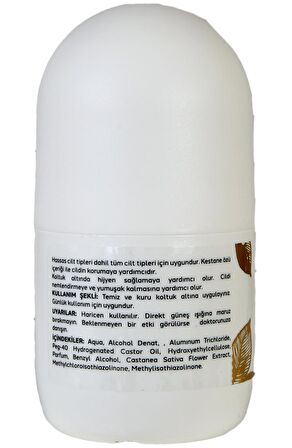 SİMAV Kadınlara Özel Coğrafi İşaretli Kestane Özlü ve Termal Sulu Roll-on - 50 ml