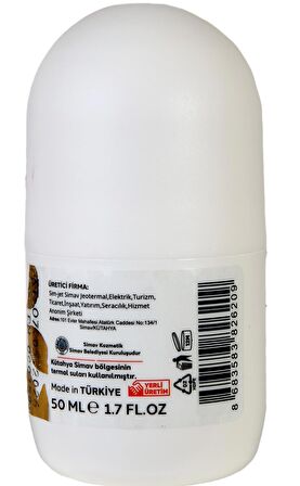 SİMAV Kadınlara Özel Coğrafi İşaretli Kestane Özlü ve Termal Sulu Roll-on - 50 ml