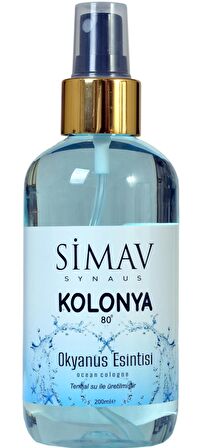 SİMAV Termal Sulu Okyanus Esintisi Kolonyası Spreyli - 200 ml