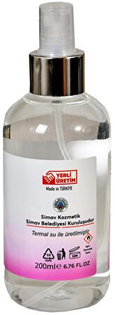 SİMAV Termal Sulu Şakayık Kolonyası Spreyli - 200 ml