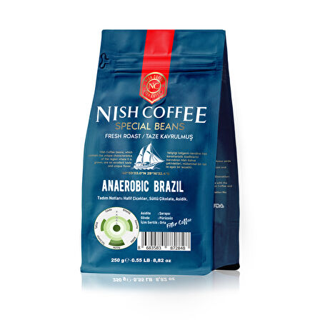 Nish Filtre Kahve Anaerobic Brazil 250 Gr