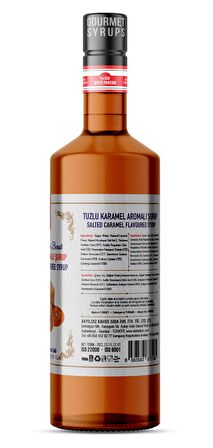 Nish Tuzlu Karamel Aromalı Şurup 700 ML