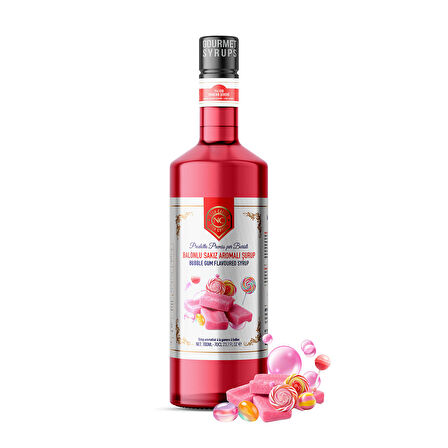 Nish Bubble Gum Aromalı Şurup 700 ML - P