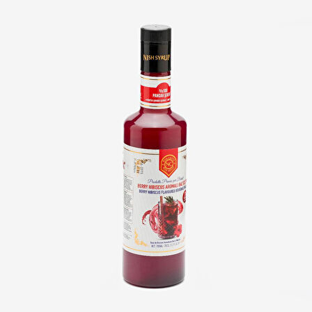 Nish Berry Hibiscus Aromalı Baz İçecek 700 ML-P