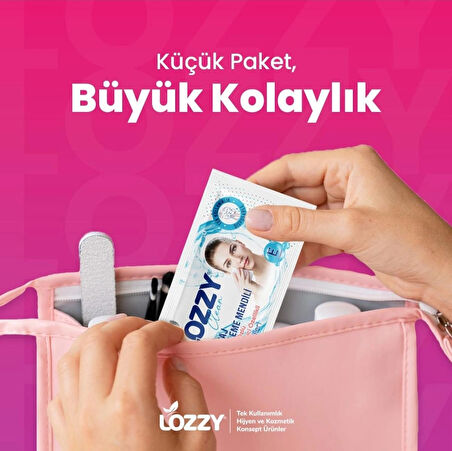 Makyaj Temizleme Mendili -MAKEUP CLEANING WIPES -100 ADET -TEKLI-