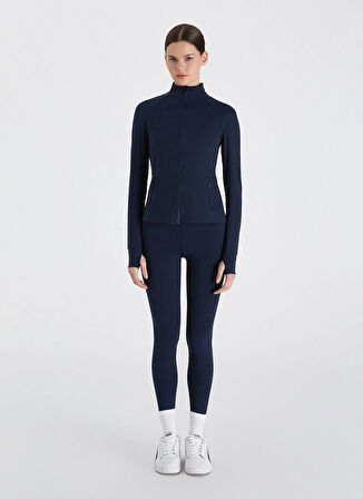 Boboist Slim Fit Lacivert Kadın Ceket BB24W203W004