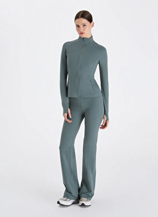 Boboist Slim Fit Su Yeşili Kadın Ceket BB24W203W004