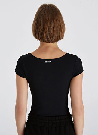 Boboist Siyah Kadın Bodysuıt BB25S230M001