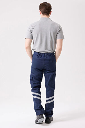 Royal Yazlık Reflektörlü İş Güvenlik Pantolonu 4 Cepli Hafif ve Dayanıklı