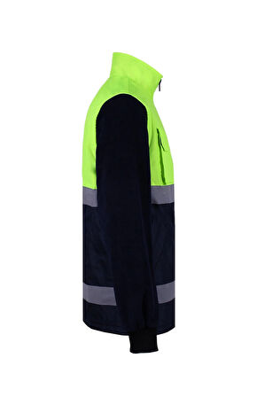 Pendula Kışlık Mont Lacivert Sarı Renkli