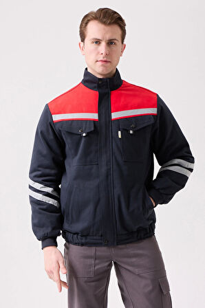 ROYAL KIŞLIK MONT İçi Kapitoneli Reflektörlü Sıcak Tutan Dayanıklı İş Montu