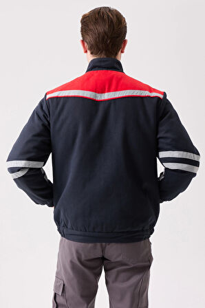 ROYAL KIŞLIK MONT İçi Kapitoneli Reflektörlü Sıcak Tutan Dayanıklı İş Montu