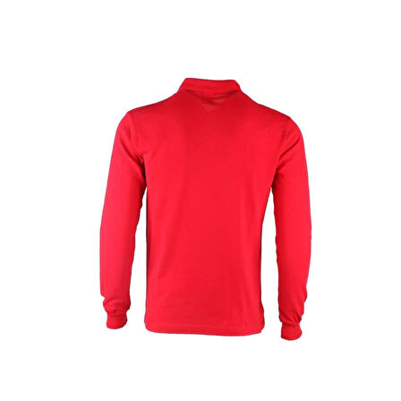 PADUS %100 Pamuk Polo Yaka Uzun Kollu T-Shirt Şık ve Konforlu İş ve Genel Kullanım