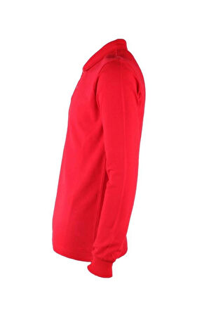 PADUS %100 Pamuk Polo Yaka Uzun Kollu T-Shirt Şık ve Konforlu İş ve Genel Kullanım