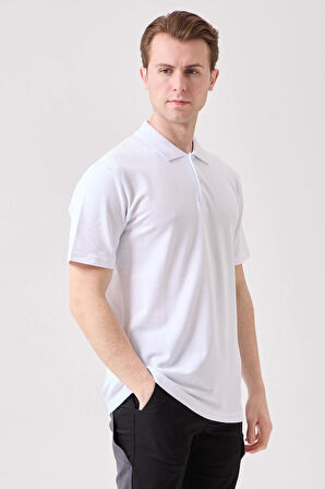 Galanthus Polo Yaka T-Shirt - Pamuklu, Nefes Alabilir, Klasik ve Şık Tasarım